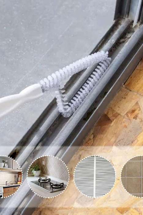 Senza® Multipurpose Crevice Cleaning Brush For Sliding Doors PROMO-2-FOR-1