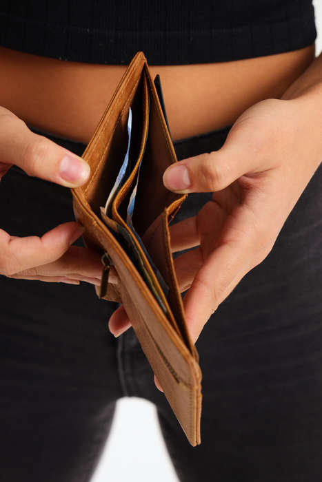Camel Mountain Bi-Fold Geniun Leather Multiple Slot Card Wallet With Coin Pocket
