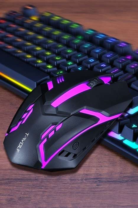 T-Wolf Professional Mechanical Gaming Keyboard &amp; Mouse Combo