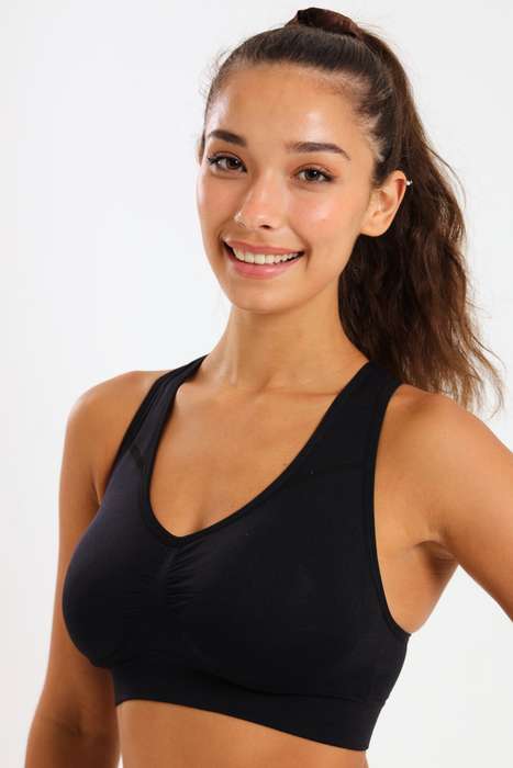 Senza®High Impact Performance Crop Top Padded Sports Bra