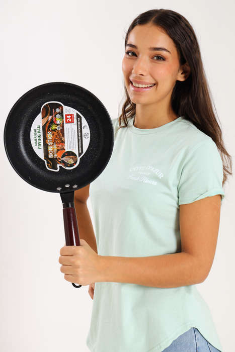Senza® Maifanshi Non-Stick Frying Pan 24cm With Wooden Handle