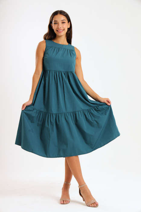 Tamia Sleeveless Tierd Summer Dress