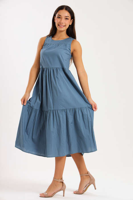 Tamia Sleeveless Tierd Summer Dress
