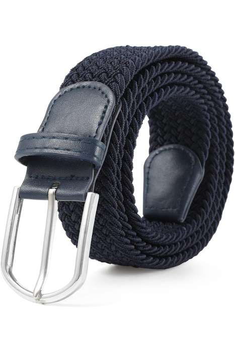Unisex Braided Stretch Elastic Belt