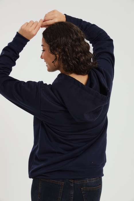 Ladies Branded Pullover Drawstring Active Hoodie