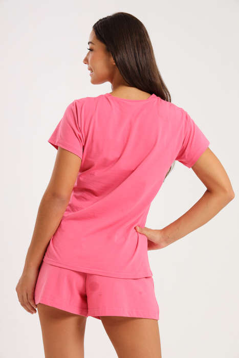 Ladies Shorty Pyjama 2 Piece Set