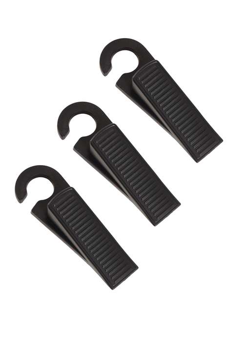 Senza® 3 Pack Door Stopper With Hook
