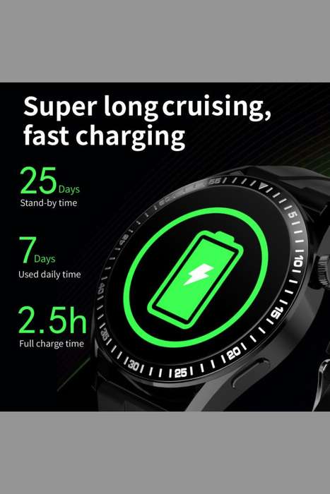 Smart Bluetooth Calling Watch WS-GS68 Black