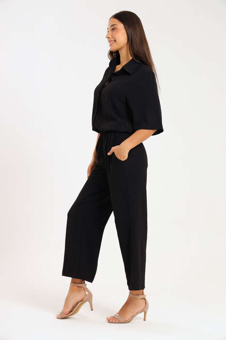 Estella Modest 2 Piece Button Down Slack Suit