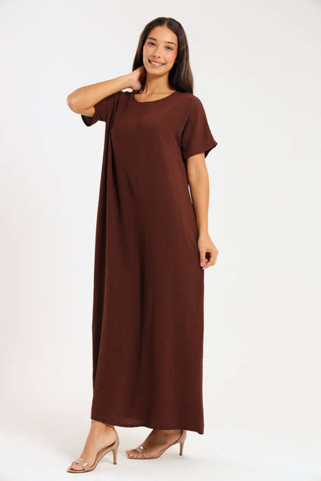 Jasmin Classic Maxi Short Sleeve Dress