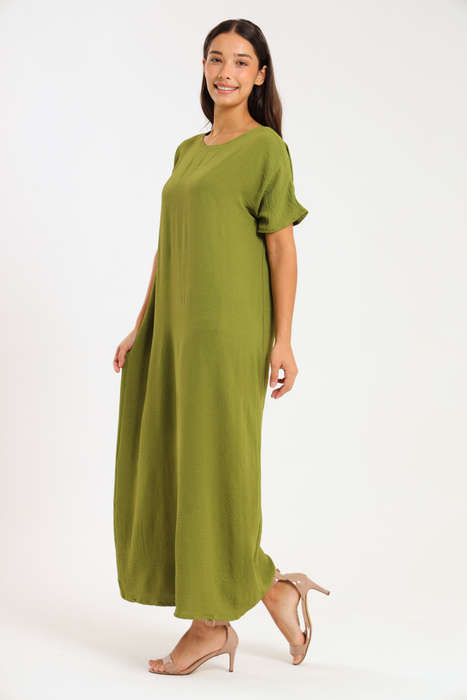 Jasmin Classic Maxi Short Sleeve Dress