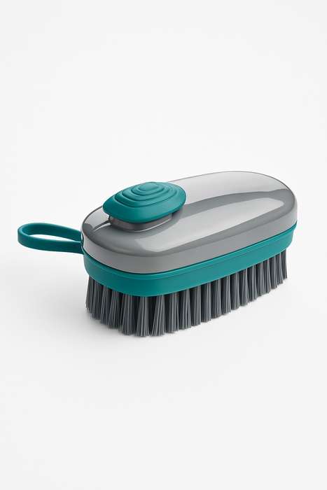 Multipurpose Liquid Dispensing Laundry Scrub Brush