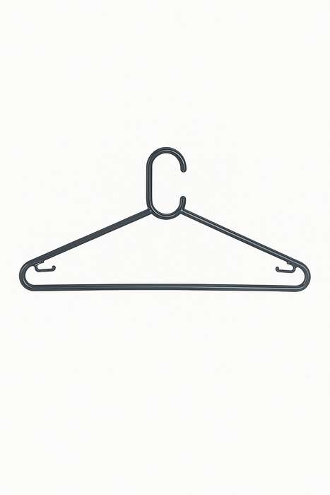 Senza® Heavy Duty Box of 40 Piece Reconditioned Retail Clothing Plastic Hangers