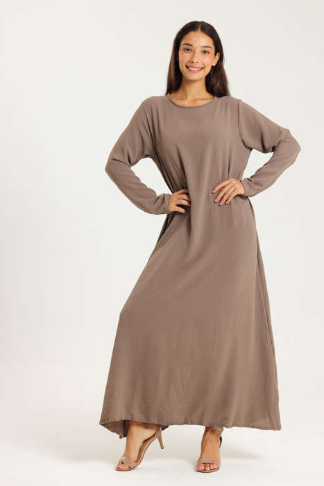Zaria Airflow Classic Maxi Long Sleeve Abaya Cloak Dress