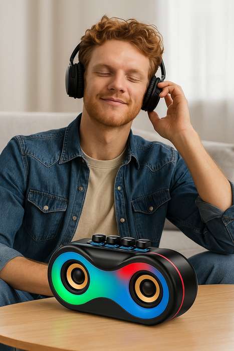 Hoco DS55 Bluetooth Falcon TWS RGB Speaker