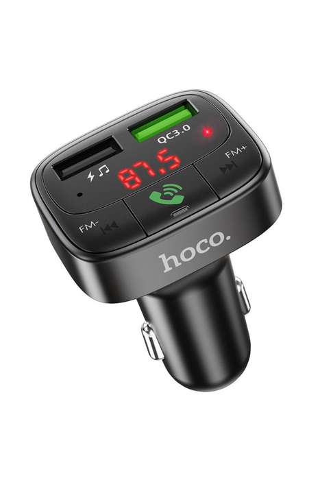 Hoco E59 Phone Car Charger  QC3.0 BT FM Transmitter
