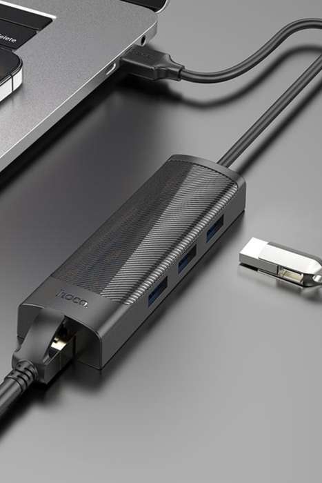 Hoco HB42 USB Hub 3×USB-A3.0 USB Ports