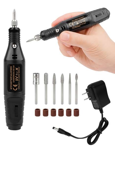 Senza® Profesional Mini Electric Multi-Purpose Nail Drill Engraving Tool Set