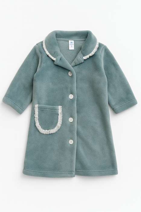 Baby Girls Winter Stretch Fleece Sleeping Gown 6 to 24 Months