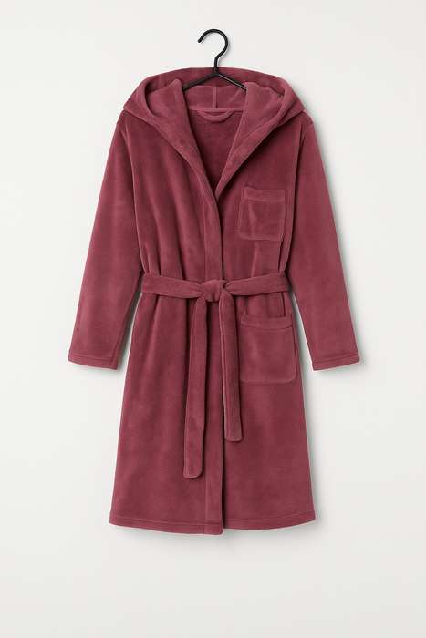 Kids Fleece Lined Sherpa Winter Gown