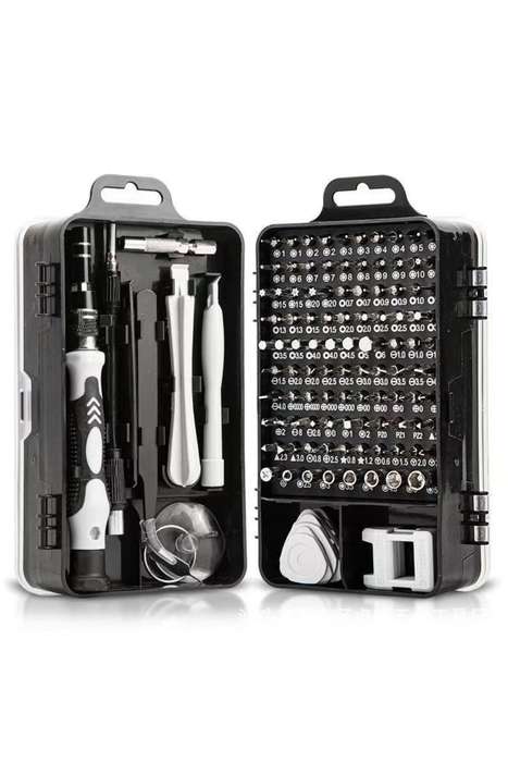 Senza® 115-Piece Professional Magnetic Screwdriver Set Precision Repair Tool Kit