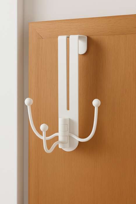 Senza® Over Door Hook 3 Knob Swivel