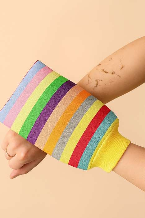 1 Moroccan Exfoliating Hammam Kessa Body Scrub Glove