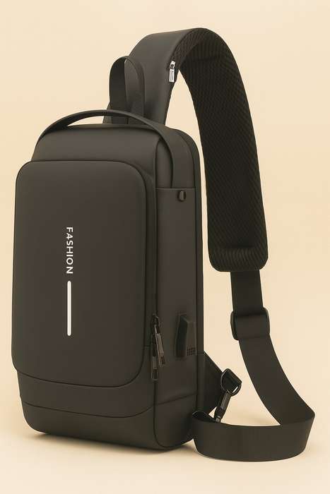 Senza® Anti Theft Shoulder Crossbody Travel Chest Bag With Adjustable Strap