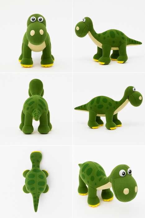 Cartoon Plush Soft Toy Dinosaur Friends (34 cm)