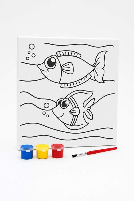 Kids DIY Canvas Painting Kit 195 X 195
