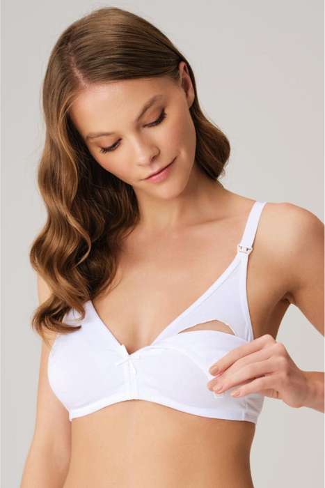 Ladies Maternity Bra with Front Click Open Closure For Breastfeeding