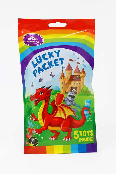 Lucky Packet Packed With 5 Surprise Toys Inside