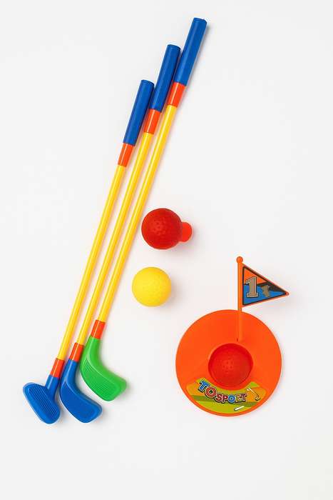 Plastic MIni Golf Clubs Educational Toys Sets for Toddlers Kids