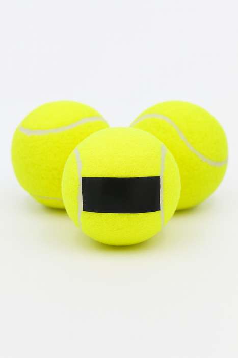 Senza® 3 Pack Premium Tennis Balls With Stripe