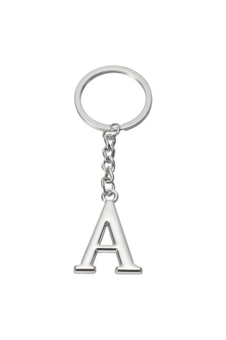 Senza® Metal Alphabetical Keychain 90mm A to O
