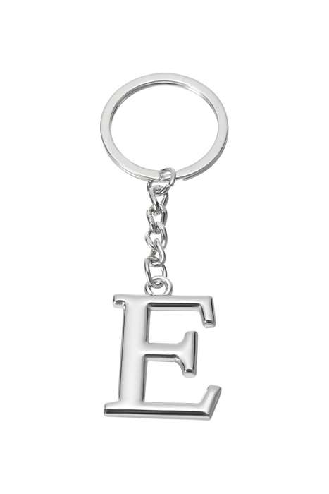Senza® Metal Alphabetical Keychain 90mm A to O