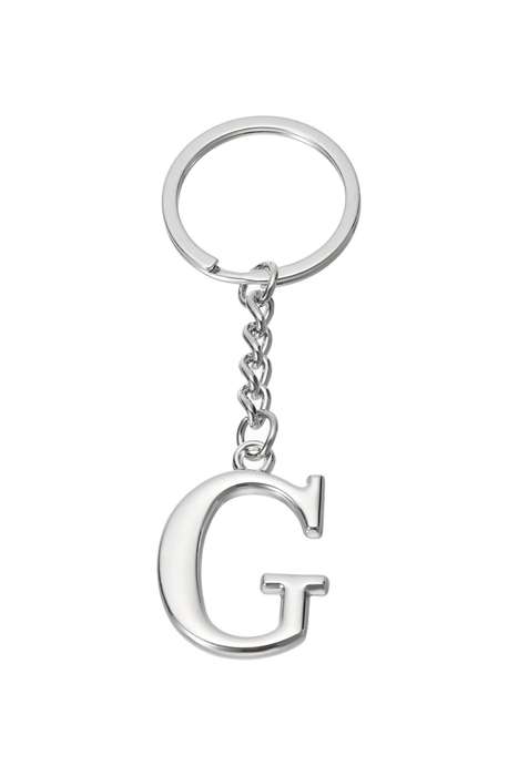 Senza® Metal Alphabetical Keychain 90mm A to O