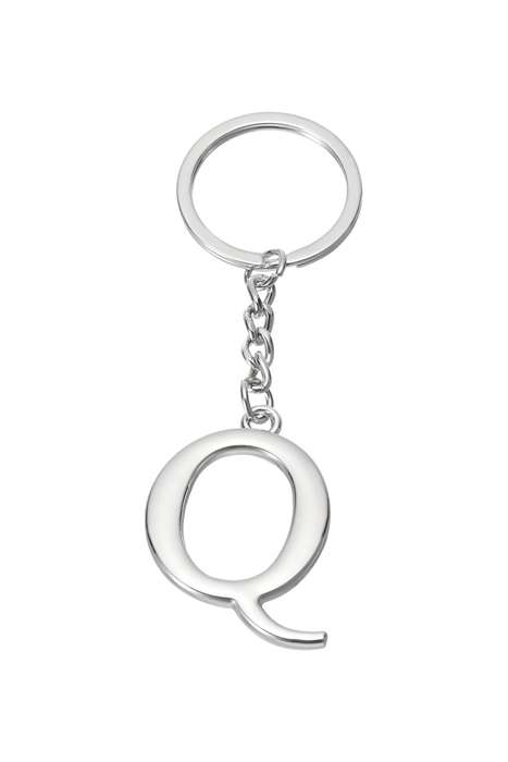 Senza® Metal Alphabetical Keychain 90mm P to Z