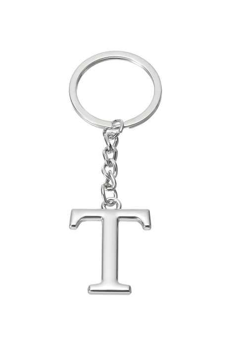 Senza® Metal Alphabetical Keychain 90mm P to Z