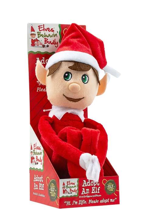 The Elf on the Shelf Plushee Snuggler Christmas Toy With Adoption Certificate 30cm