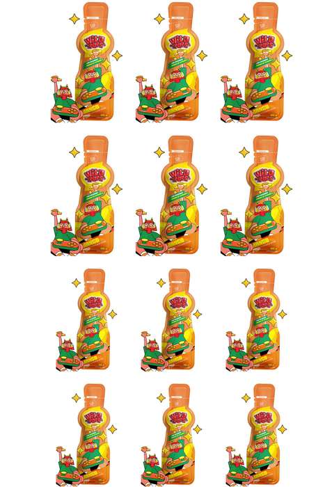 Wild Pops Flavour Kids Drink 12 x 100ml Freezable