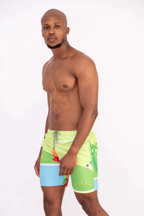 Branded Mens Quick Drying Swimming Shorts