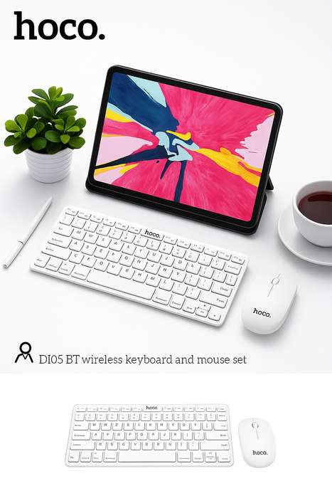 Hoco D105 Wireless Keyboard & Mouse Set