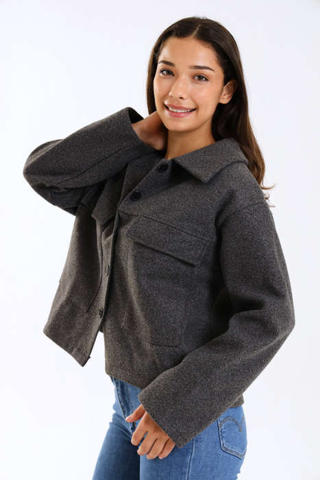 Ladies Melton Bunny Jacket