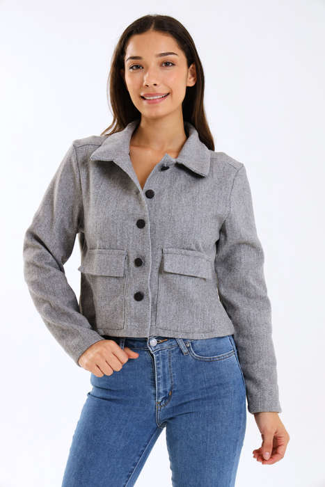 Ladies Melton Bunny Jacket