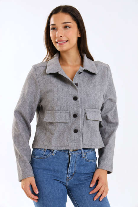 Ladies Melton Bunny Jacket