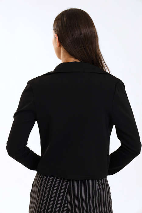 Ladies Premium Button Down Cropped Jacket