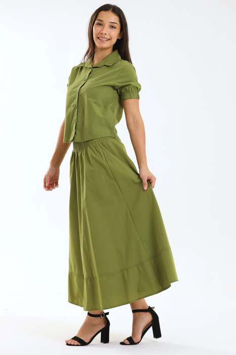 Ladies Celine Maxi Skirt & Top 2 Piece Set