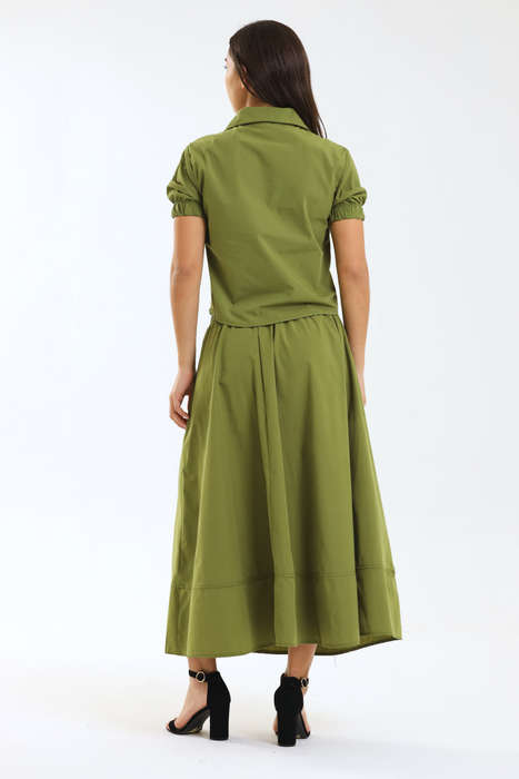 Ladies Celine Maxi Skirt & Top 2 Piece Set