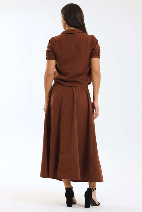 Ladies Celine Maxi Skirt & Top 2 Piece Set